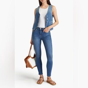 FRAME Le High Skinny high-rise skinny jeans